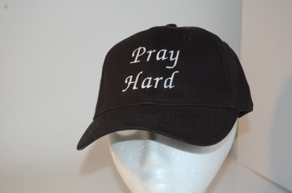 Pray Hard hat